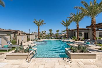 Resort style pool